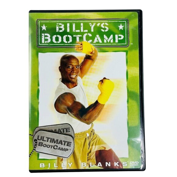 Billy Blanks Fitness DVD Boot Camp Ultimate Bootcamp Exercise Videos u - Picture 1 of 2